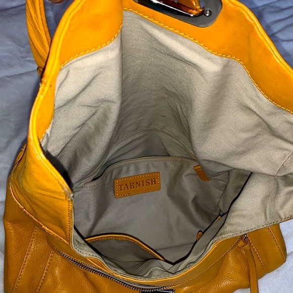 Tarnish minimalist leather bag - Picture 4 of 6